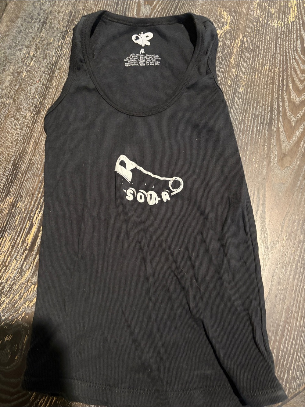Olivia Rodrigo Sour black tank